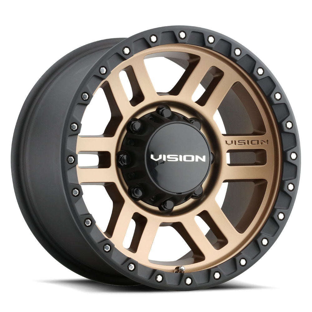 18x9 Vision 354 Manx 2 Bronze 8x170 ET12 Wheel Rim - 0