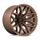 22x10 Fuel Off-Road Flux Platinum Bronze 8x165.1 ET-18 CB125.1 Wheel Rim