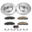 PowerStop Z23 Daily Driver Carbon-Fiber Ceramic Brake Pad and Drilled & Slotted