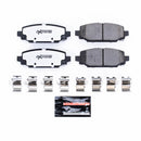 PowerStop Z36 Truck And Tow Carbon-Fiber Ceramic Brake Pads With Hardware