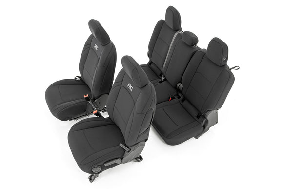 Rough Country Front and Rear Seat Covers For Jeep Gladiator JT 20-22