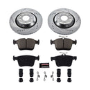PowerStop Z23 Daily Driver Carbon-Fiber Ceramic Brake Pad and Drilled & Slotted