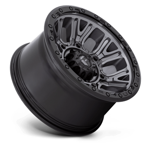 20x10 Fuel Off-Road D825 Traction Matte Gunmetal Black Ring 5x127 ET-18 Wheel