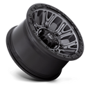 20x10 Fuel Off-Road D825 Traction Matte Gunmetal Black Ring 5x127 ET-18 Wheel