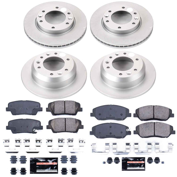 Z23 Daily Driver Premium Carbon-Fiber Ceramic Brake Pad and Fully Coated Rotor K