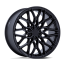 20X10.5 Niche NC277 Calabria 5 Matte Black 5x120 ET38 Wheel Rim
