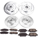 PowerStop Z23 Daily Driver Carbon-Fiber Ceramic Brake Pad and Drilled & Slotted