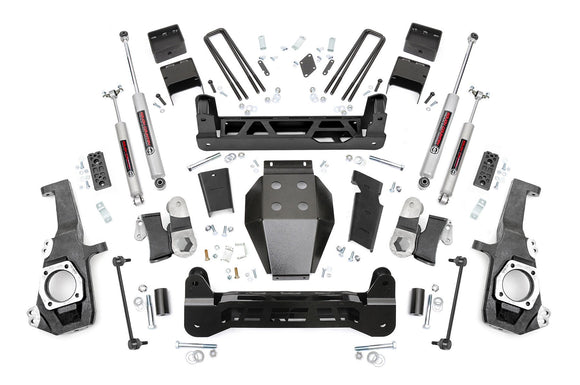 Rough Country 5 Inch Lift Kit for 20-25 Chevy GMC 2500 Truck