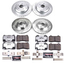 PowerStop Z26 Street Performance Ceramic Brake Pad and Drilled & Slotted Rotor K