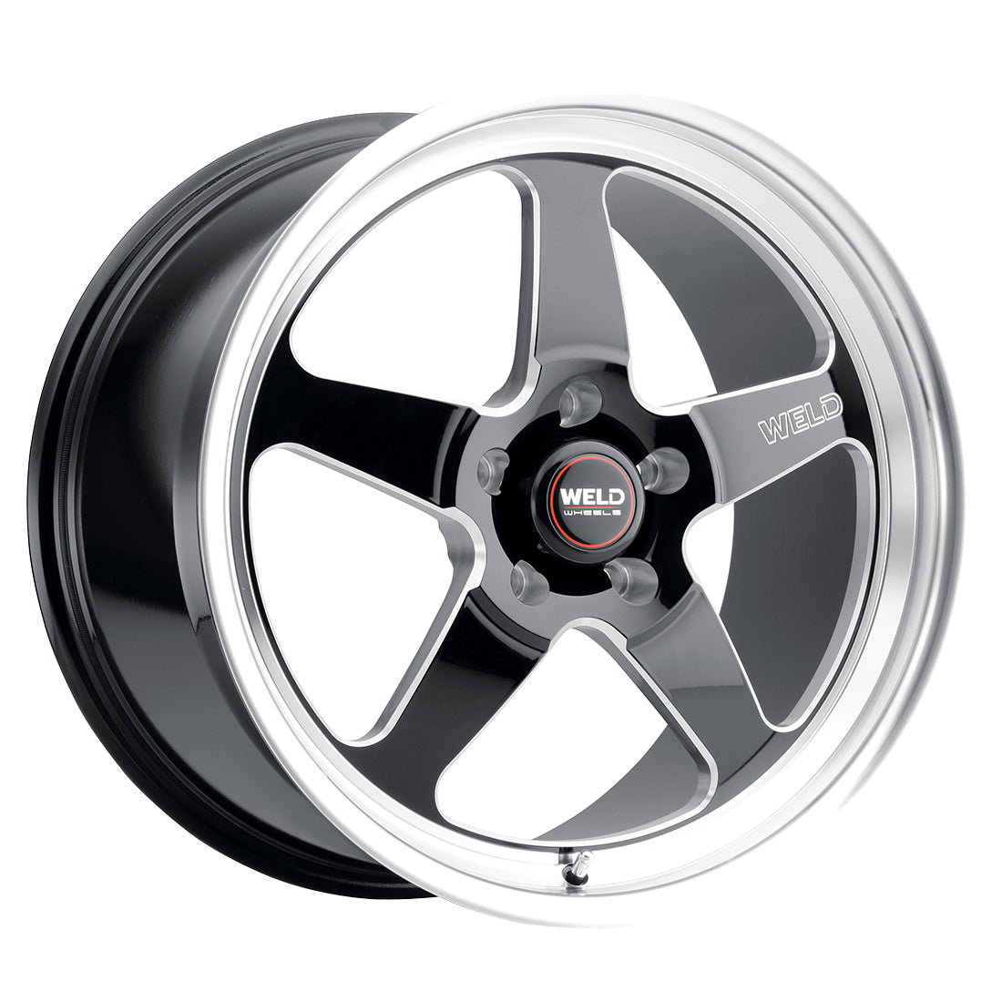 20x10.5 WELD Performance Ventura Gloss Black Milled 5x120 ET38 Wheel Rim