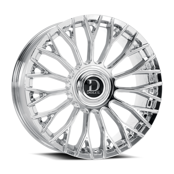 22x10.5 Dolce ROMA Chrome Wheel 5x112 ET25 CB73.1