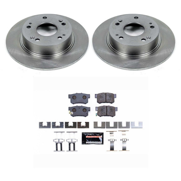 PowerStop Track Day High-Performance Brake Pad and Rotor Kit