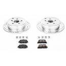 PowerStop Z23 Daily Driver Carbon-Fiber Ceramic Brake Pad and Drilled & Slotted