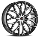 26x9.5 Cavallo CLV-37 Gloss Black & Machined 6x135/139.7 ET25 wheel/rim