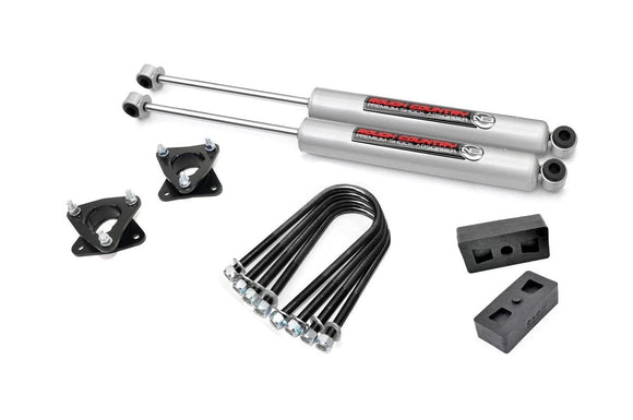 Rough Country 2.5" Lift Kit Dodge Mitsubishi Dakota 05-10 Raider 06-09