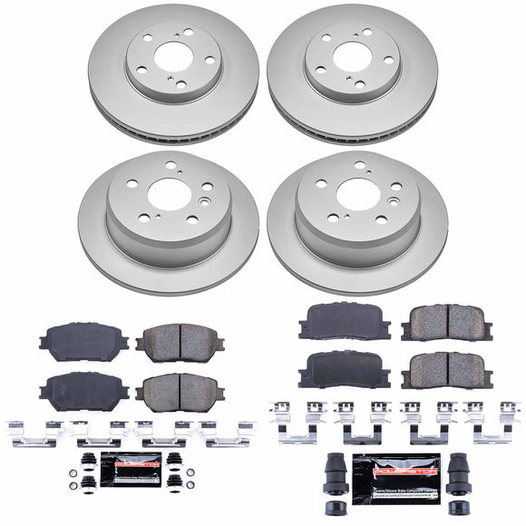 Z23 Daily Driver Premium Carbon-Fiber Ceramic Brake Pad and Fully Coated Rotor K