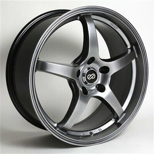 18X8 Enkei VR5 Gray Wheel/Rim 5X100 5-100 18-8 ET45 - 0