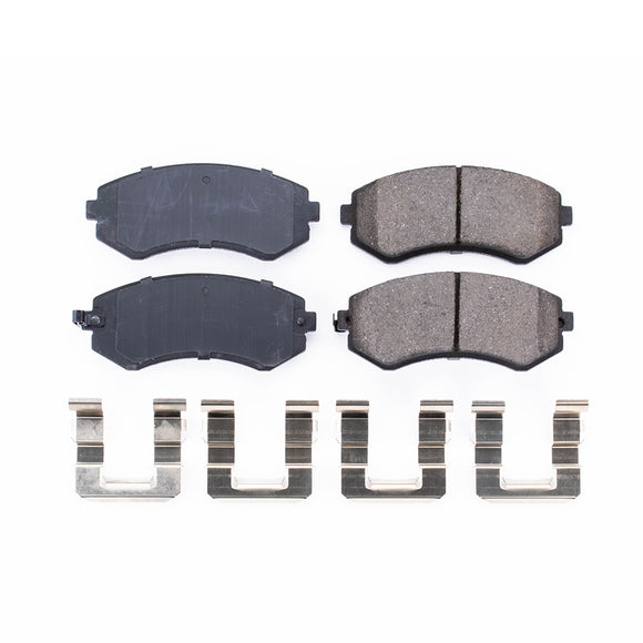 PowerStop Z17 Evolution Ceramic Brake Pads With Hardware