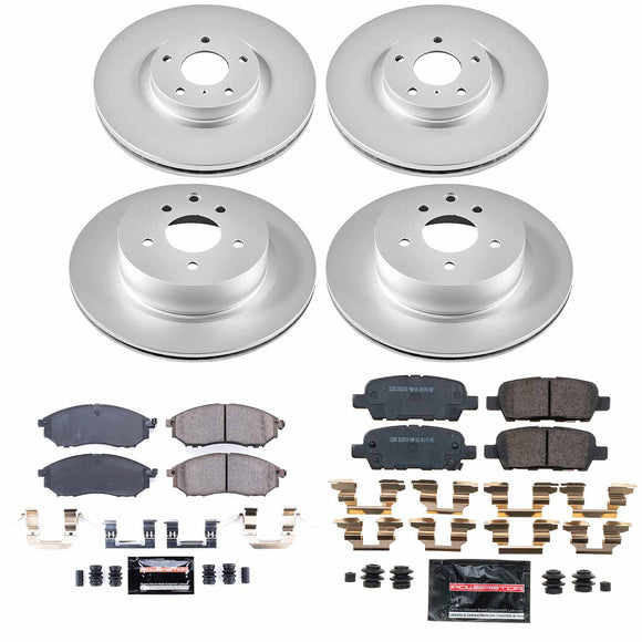 Z23 Daily Driver Premium Carbon-Fiber Ceramic Brake Pad and Fully Coated Rotor K
