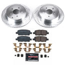 PowerStop Z23 Daily Driver Carbon-Fiber Ceramic Brake Pad and Drilled & Slotted