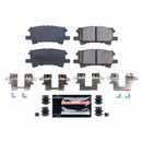 PowerStop Z23 Evolution Sport Carbon-Fiber Brake Pads With Hardware