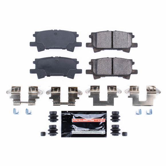 PowerStop Z23 Evolution Sport Carbon-Fiber Brake Pads With Hardware