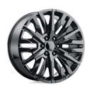 22X9 Performance Replicas PR198 Gloss Black 6X139.7 6X5.5 ET28 Wheel Rim-1