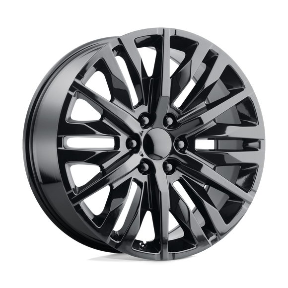 22X9 Performance Replicas PR198 Gloss Black 6X139.7 6X5.5 ET28 Wheel Rim