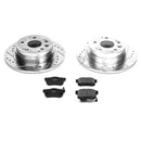 PowerStop Z23 Daily Driver Carbon-Fiber Ceramic Brake Pad and Drilled & Slotted
