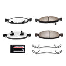 PowerStop Z36 Truck And Tow Carbon-Fiber Ceramic Brake Pads With Hardware