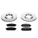 PowerStop Z23 Daily Driver Carbon-Fiber Ceramic Brake Pad and Drilled & Slotted