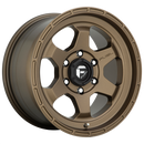 17X9 Fuel D666 Shok Matte Bronze 6X139.7 ET20 wheel/rim