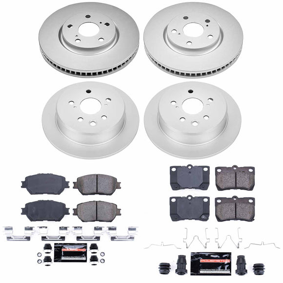 Z23 Daily Driver Premium Carbon-Fiber Ceramic Brake Pad and Fully Coated Rotor K