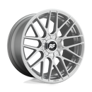 19X8.5 Rotiform R140 RSE Gloss Silver 5X112/5X114.3 ET45 wheel/rim-2