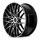18x8 DRW Tuner D21 Gloss Black Machine Face 5x100/114.3 ET38 wheel/rim