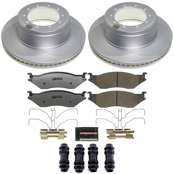 Z36 Truck & Tow Premium Carbon-Fiber Ceramic Brake Pad and Fully Coated Rotor Ki