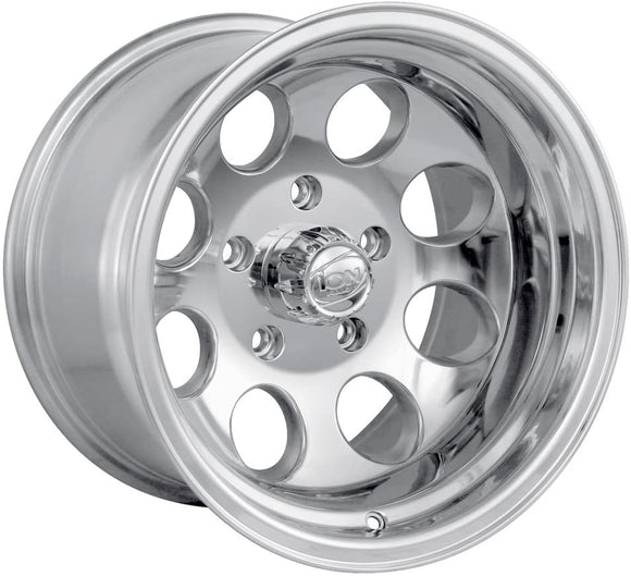 15x8 Ion Style 171 Polished Wheel/Rim 5x139.7 5-139.7 5x5.5 15-8 ET-27