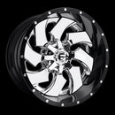 20x9 Fuel Off-Road D240 CLEAVER Chrome Wheel 8x165.1 ET20 CB125.1-2