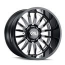 24X14 Cali Off-Road Summit Black-Gloss Wheel/Rim 8x165.1 ET-76