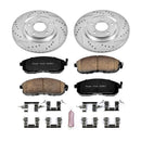 PowerStop Z23 Daily Driver Carbon-Fiber Ceramic Brake Pad and Drilled & Slotted