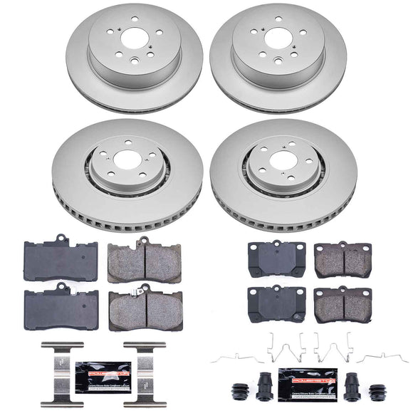 Z23 Daily Driver Premium Carbon-Fiber Ceramic Brake Pad and Fully Coated Rotor K
