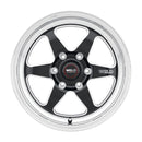 17x5 WELD Performance Ventura6 Drag Black Mill 6x139.7 6x5.5 ET-25 Wheel-3