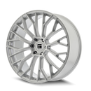 24x10 Touren TR08 Gloss Silver Wheel 6x139.7 ET25 CB106.1