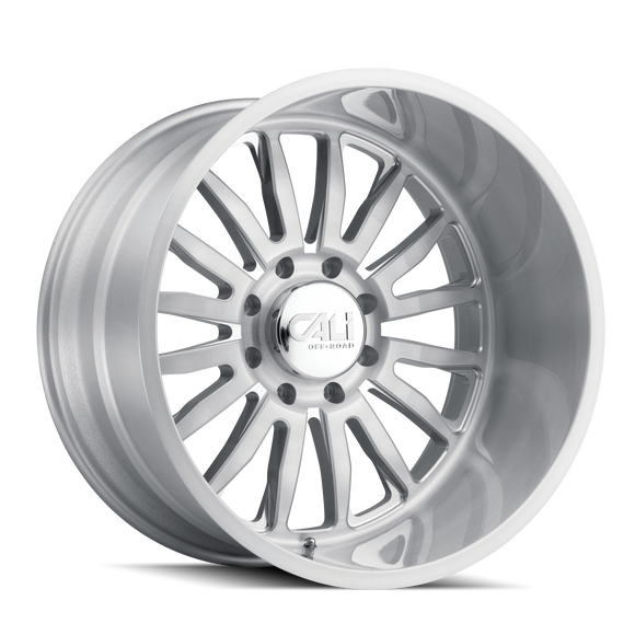 20x10 Cali Off-Road 9110 Summit Brushed Milled 5x139.7 5x5.5 ET-25 Wheel