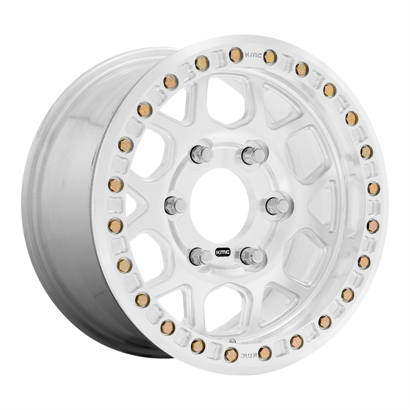 17X9 KMC KM444 MESA FORGED Beadlock Raw Machined 6X165.1 ET-12 wheel/rim