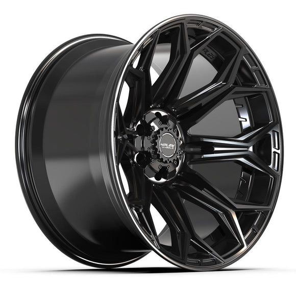 4Play Gen3 4P83 22x12 Black Wheel 6x139.7 ET-44 CB106.1