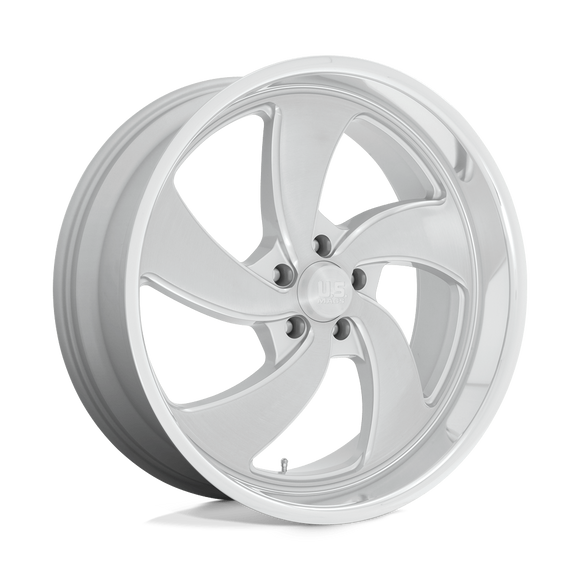 22X8.5 US Mag U134 DESPERADO SLV-BRS-MIL-DCL 5X120.65 ET1 wheel/rim