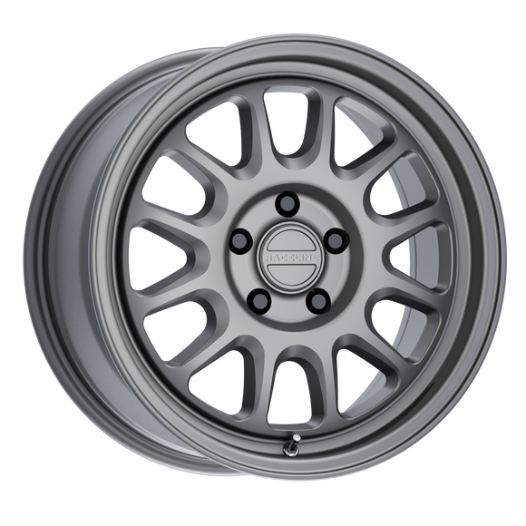 17x8.5 Raceline 958T Rogue Matte Titanium 6x139.7 ET0 CB106.1 Wheel
