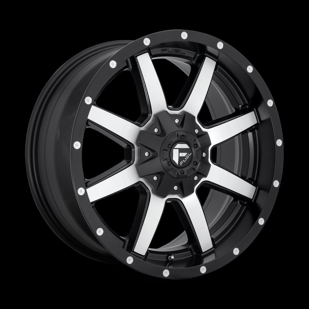 20X9 Fuel D537 Maverick Matte Black Machined 8X180 ET20 wheel/rim