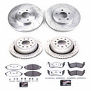 PowerStop Z26 Street Performance Ceramic Brake Pad and Drilled & Slotted Rotor K